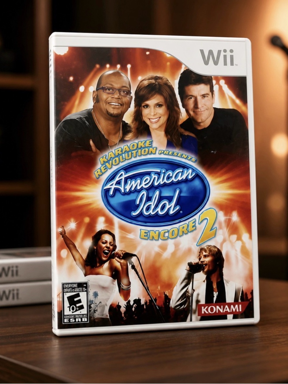 Wii Karaoke American Idol Encore 2 Game